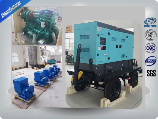 Китай Глобальный дизельный генератор Cummins Power Generators для работы на открытом воздухе, 200 кВт, в прицепе поставщик