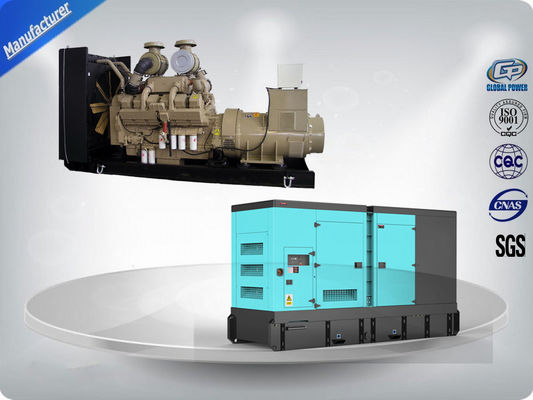 Бесшумная / Открытая дизель-генераторная установка аварийного электроснабжения мощностью 750 кВА / 600 кВт, компактная конструкция поставщик